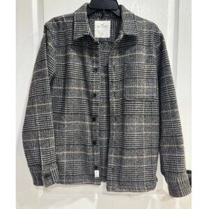Hollister & Co. Plaid Lightweight Shirt Jacket, Mens XS
